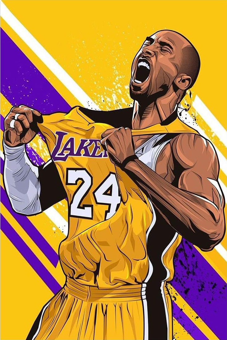 KOBE BRYANT CANVAS POSTER