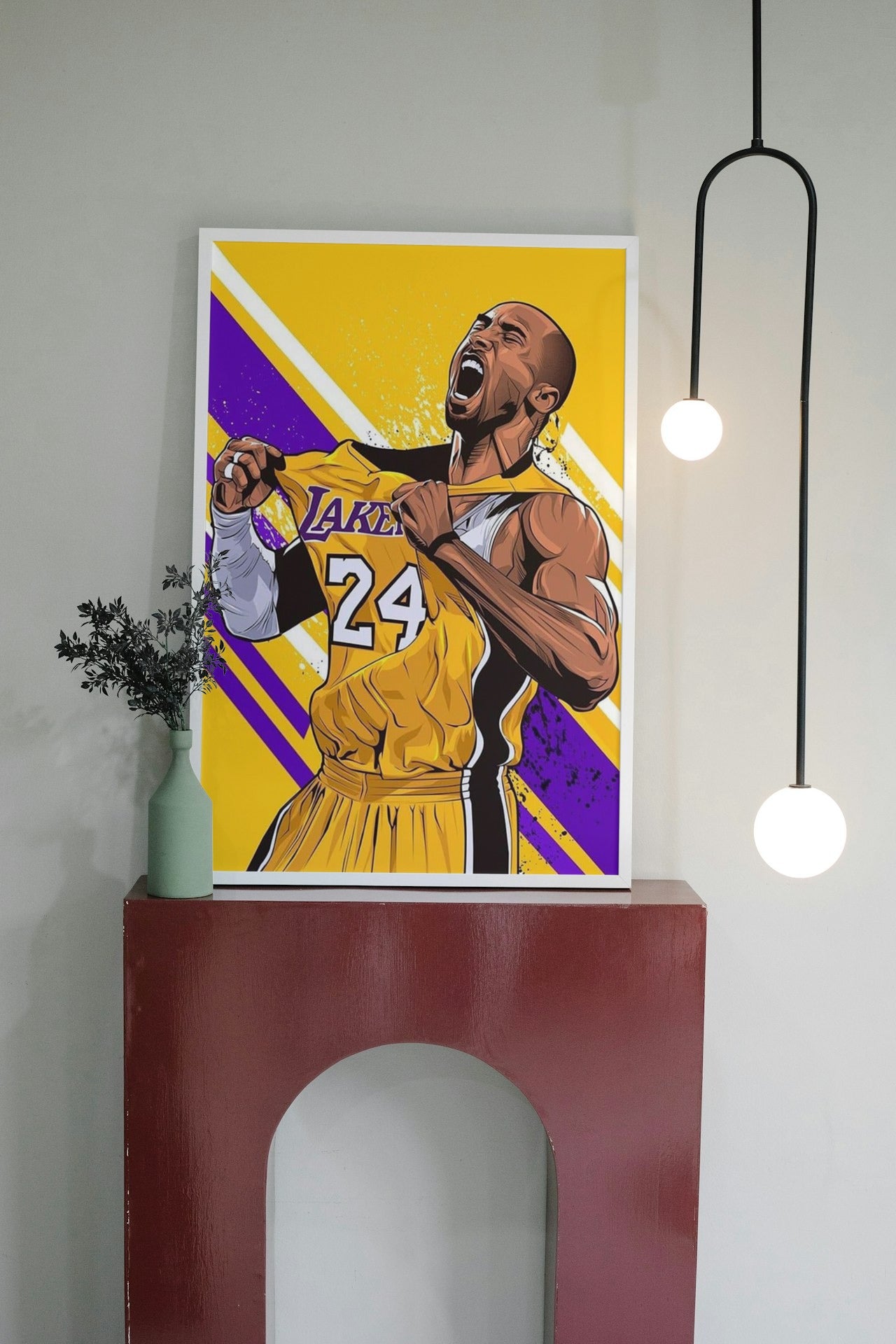 KOBE BRYANT CANVAS POSTER