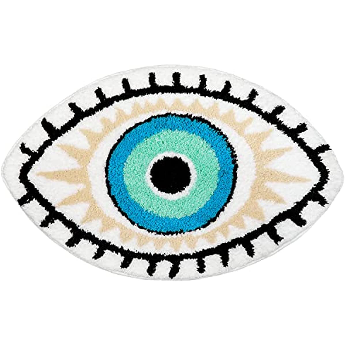 WHITE IRREGULAR RUG view 8
