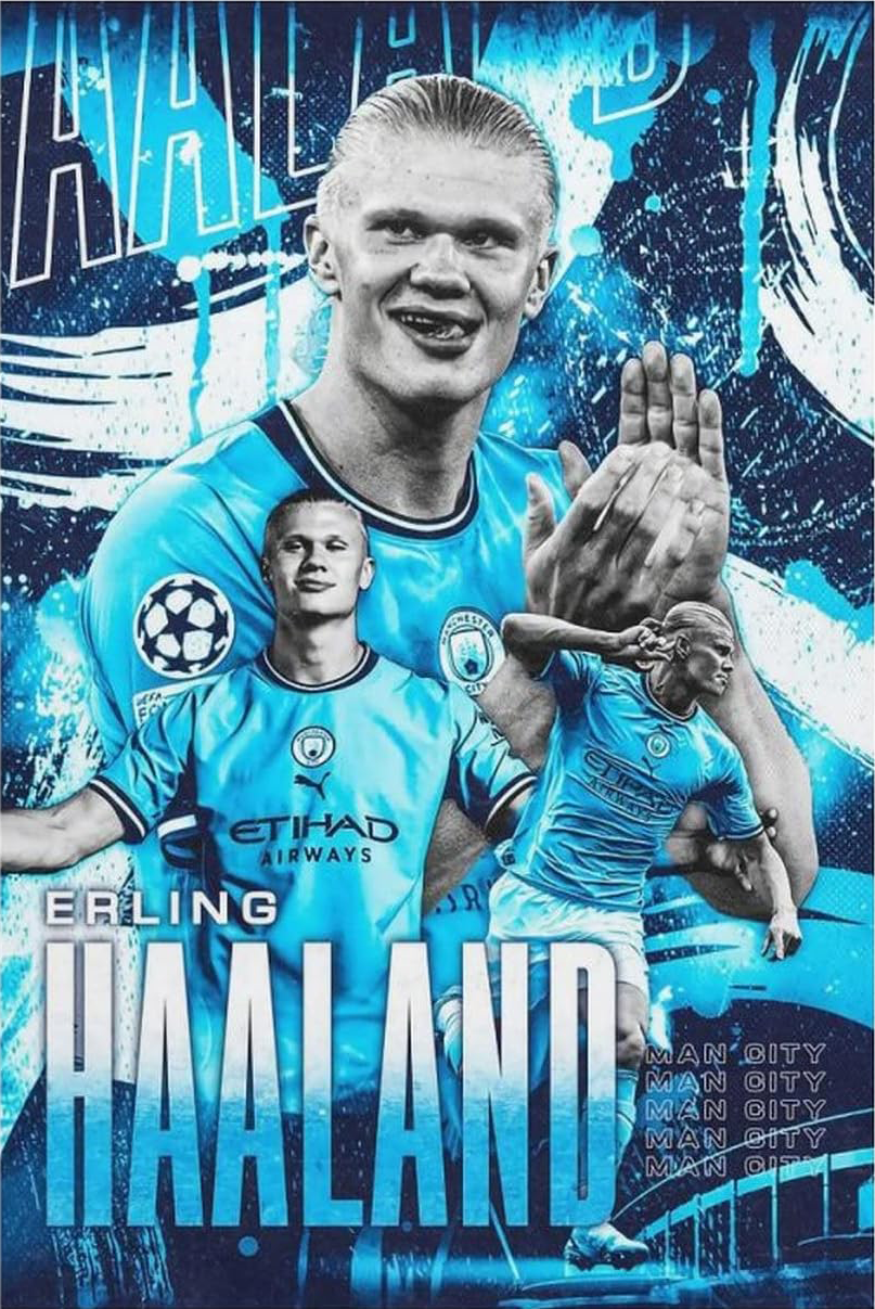 HAALAND CANVAS POSTER