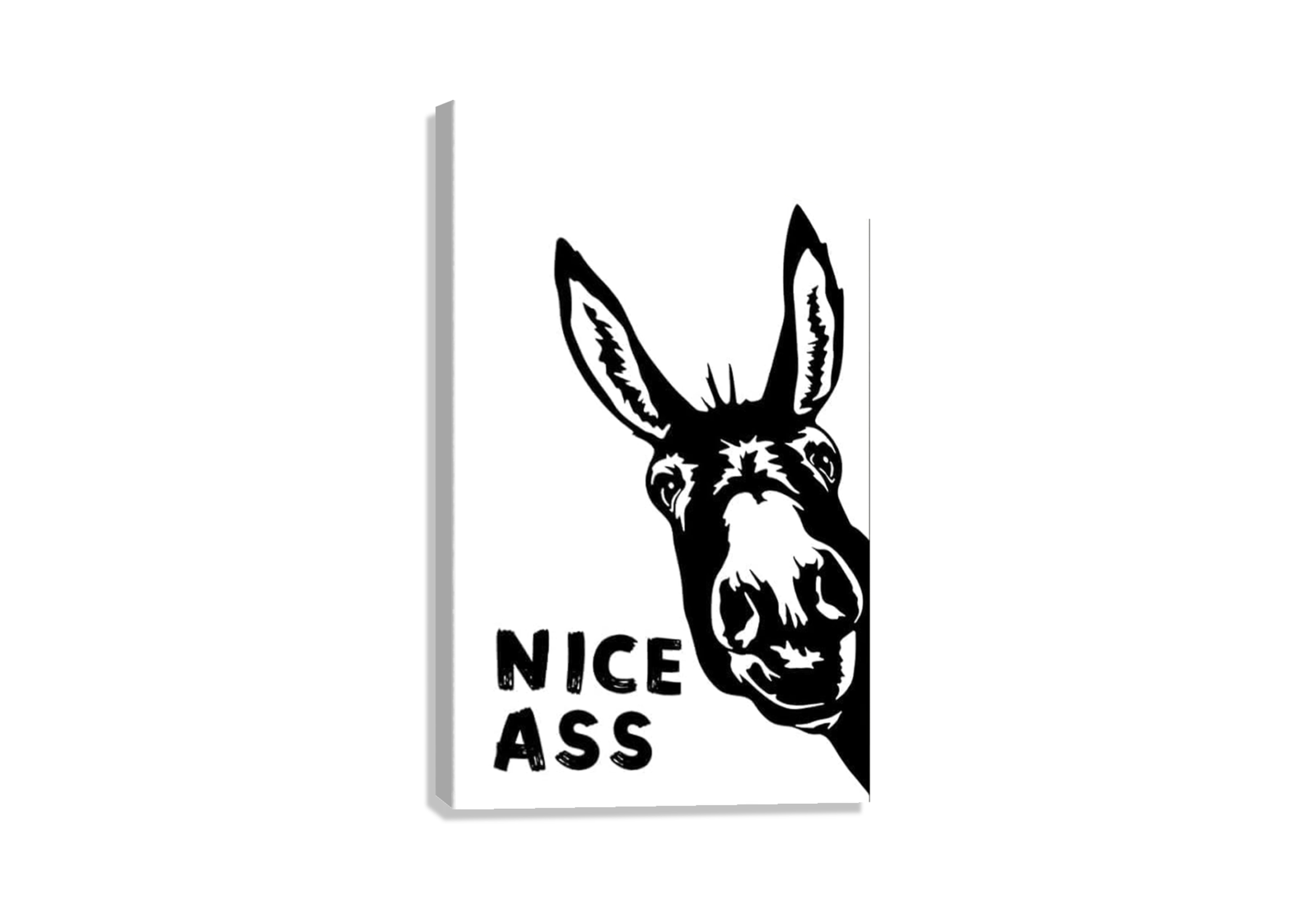 NICE ASS CANVAS POSTER