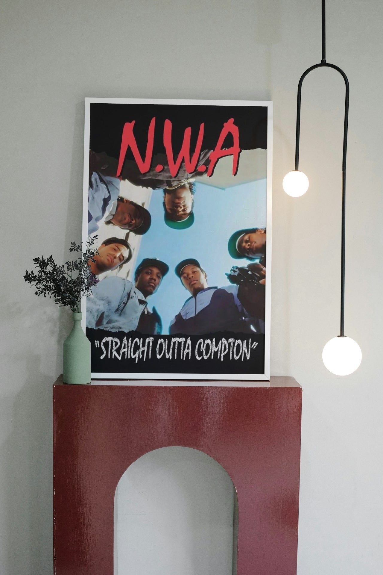 N.W.A RAP GROUP CANVAS POSTER