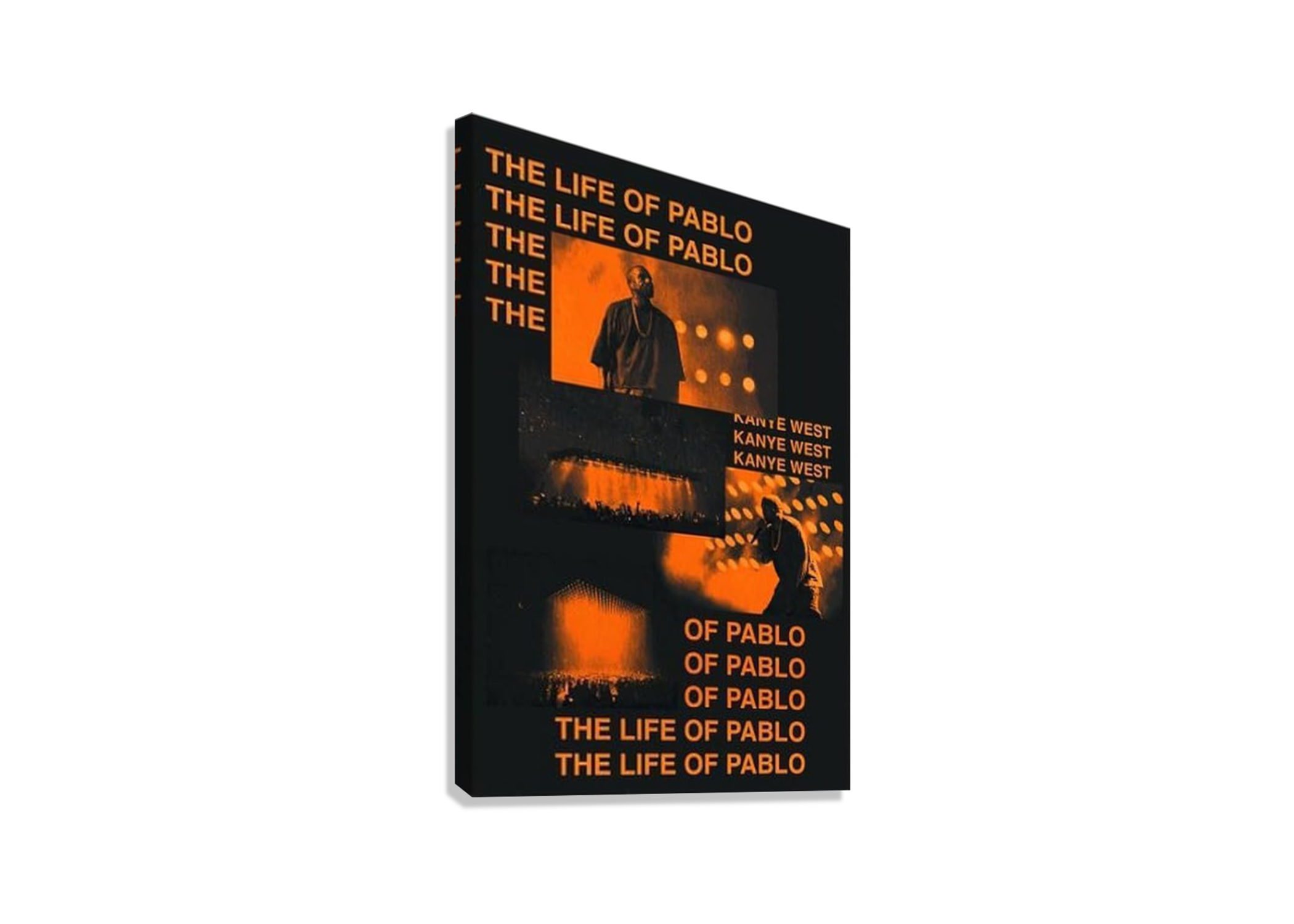 KANYE WEST "THE LIFE OF PABLO" CANVAS POSTER
