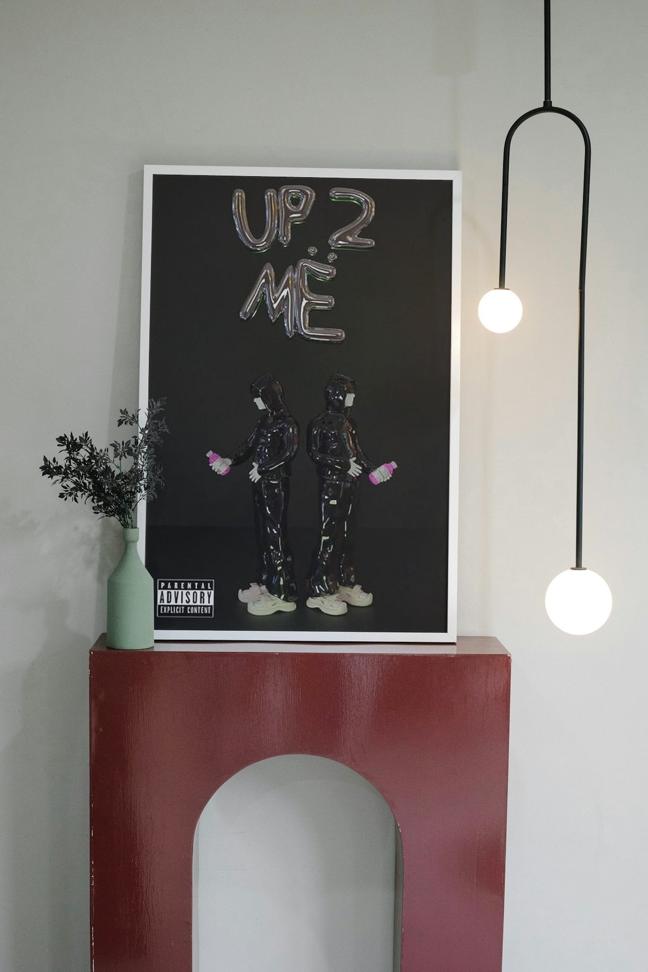 YEAR " UP 2 ME " CANVAS POSTER