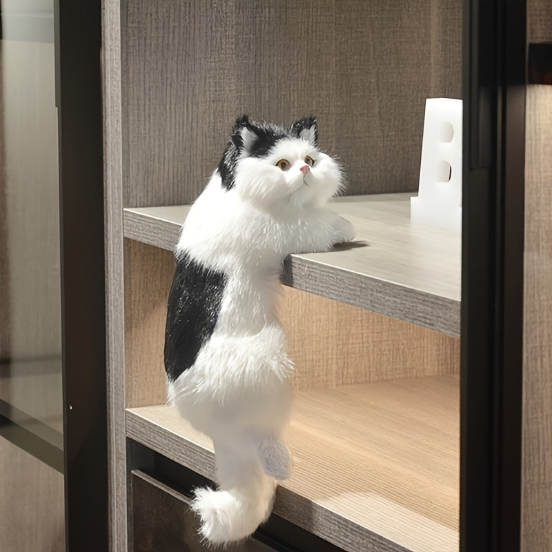 Tnessential Handcrafted Resin Cat Doll 3D Decor
