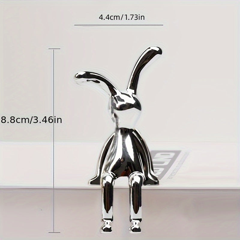 Tnessential Set of Nordic Style Creative Rabbit Ornaments 3D Decor