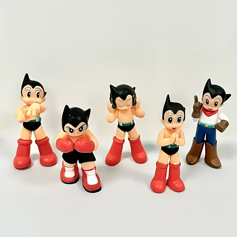 Tnessential Random 1pc Retro Anime Figure 3D Decor