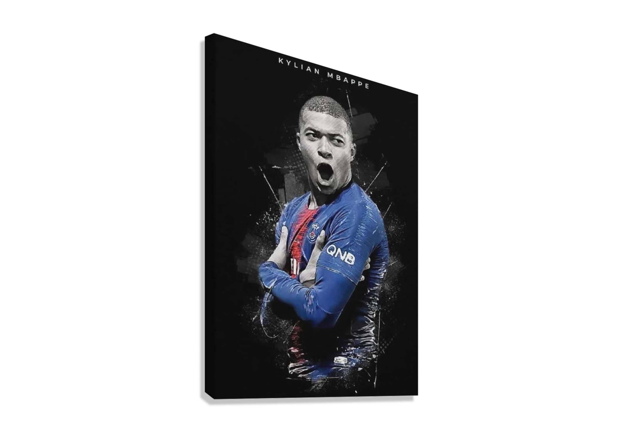 MBAPPE FOOTBALL CANVAS POSTER