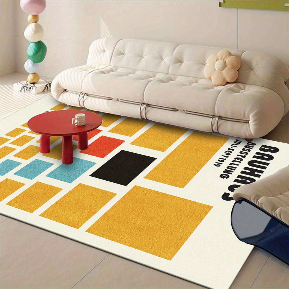 COLOR BLOCK RUG view 2