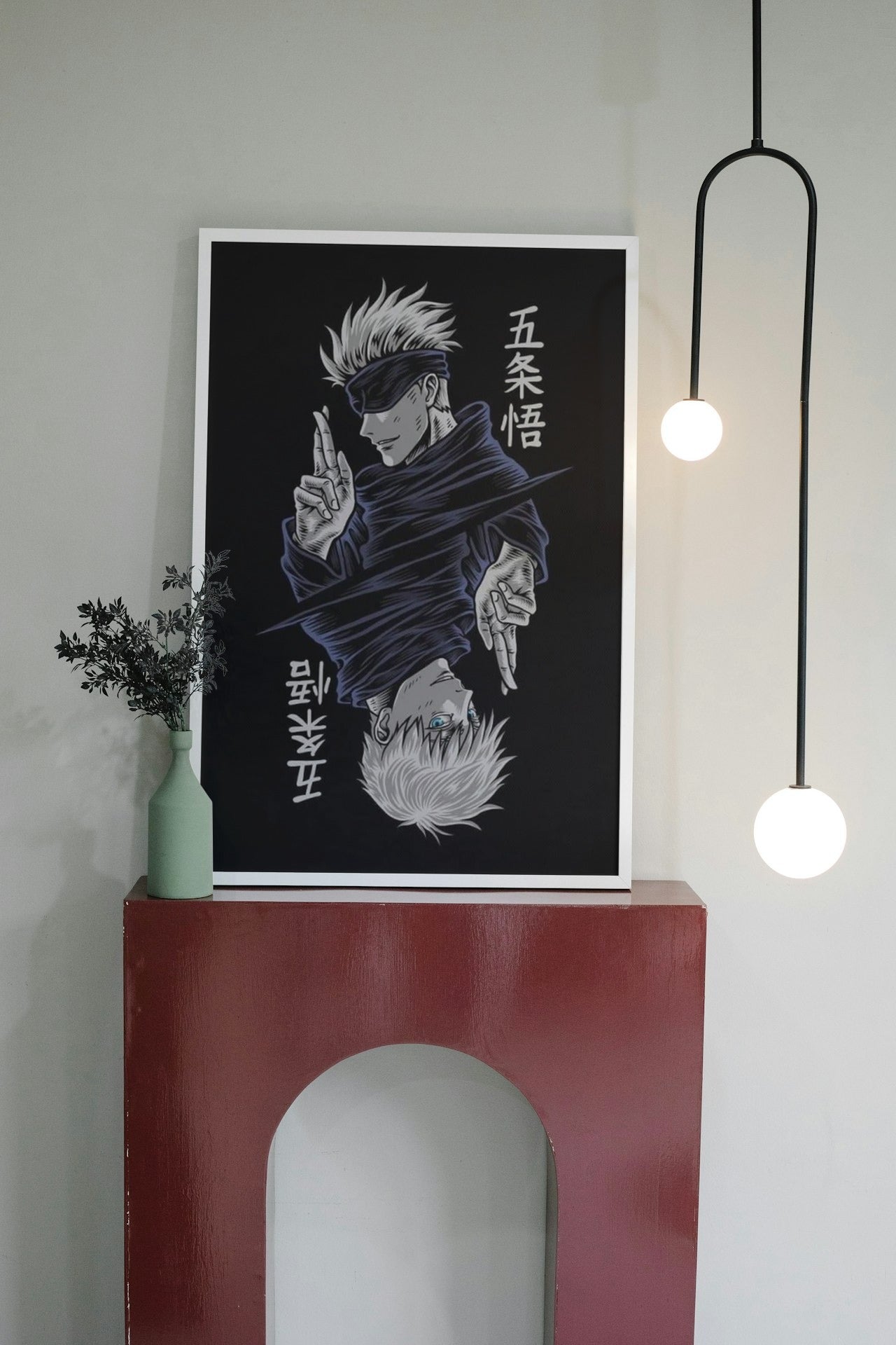 ANIME ITACHI CANVAS POSTER