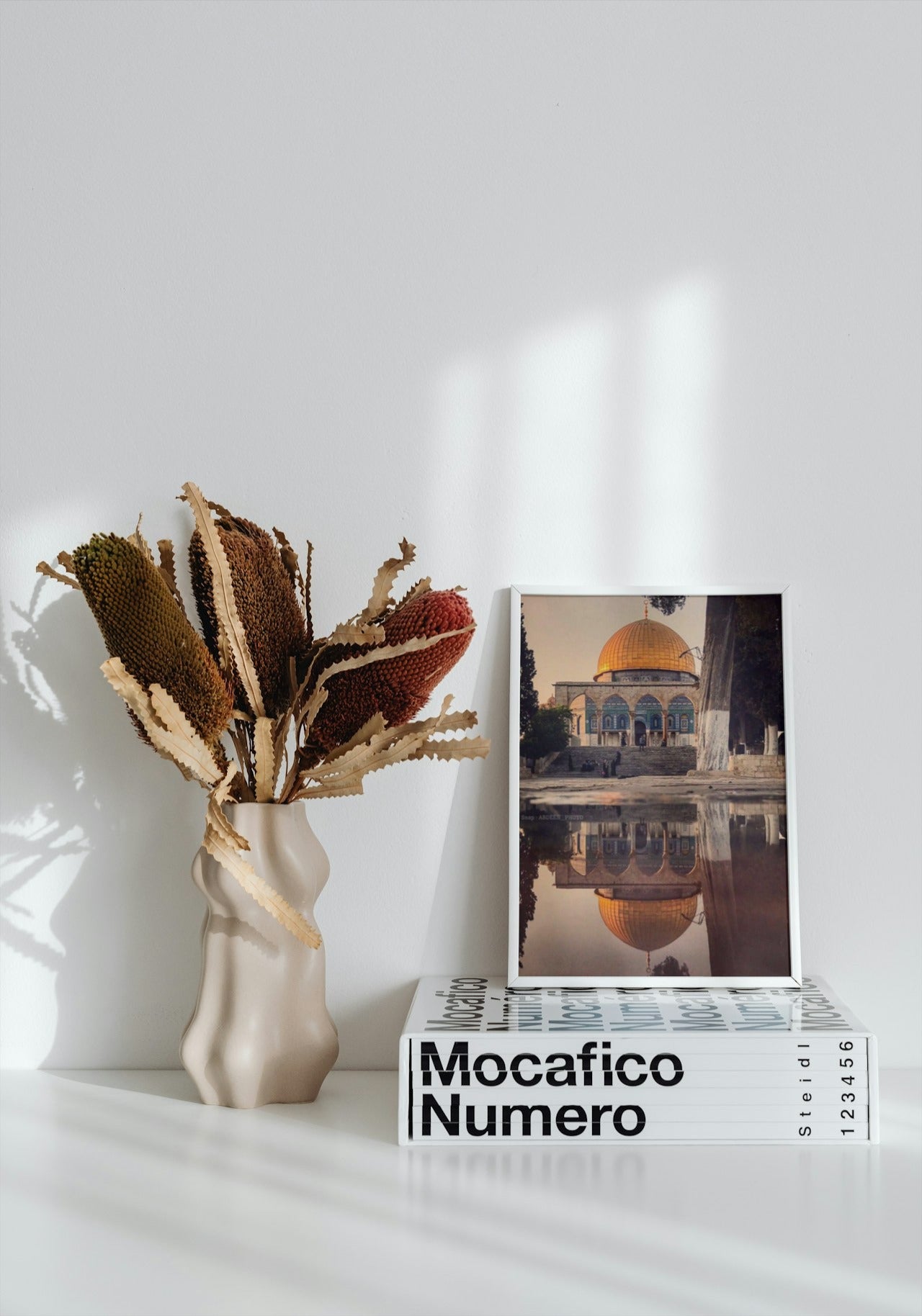 DOME OF THE ROCK PALESTINE CANVAS POSTER