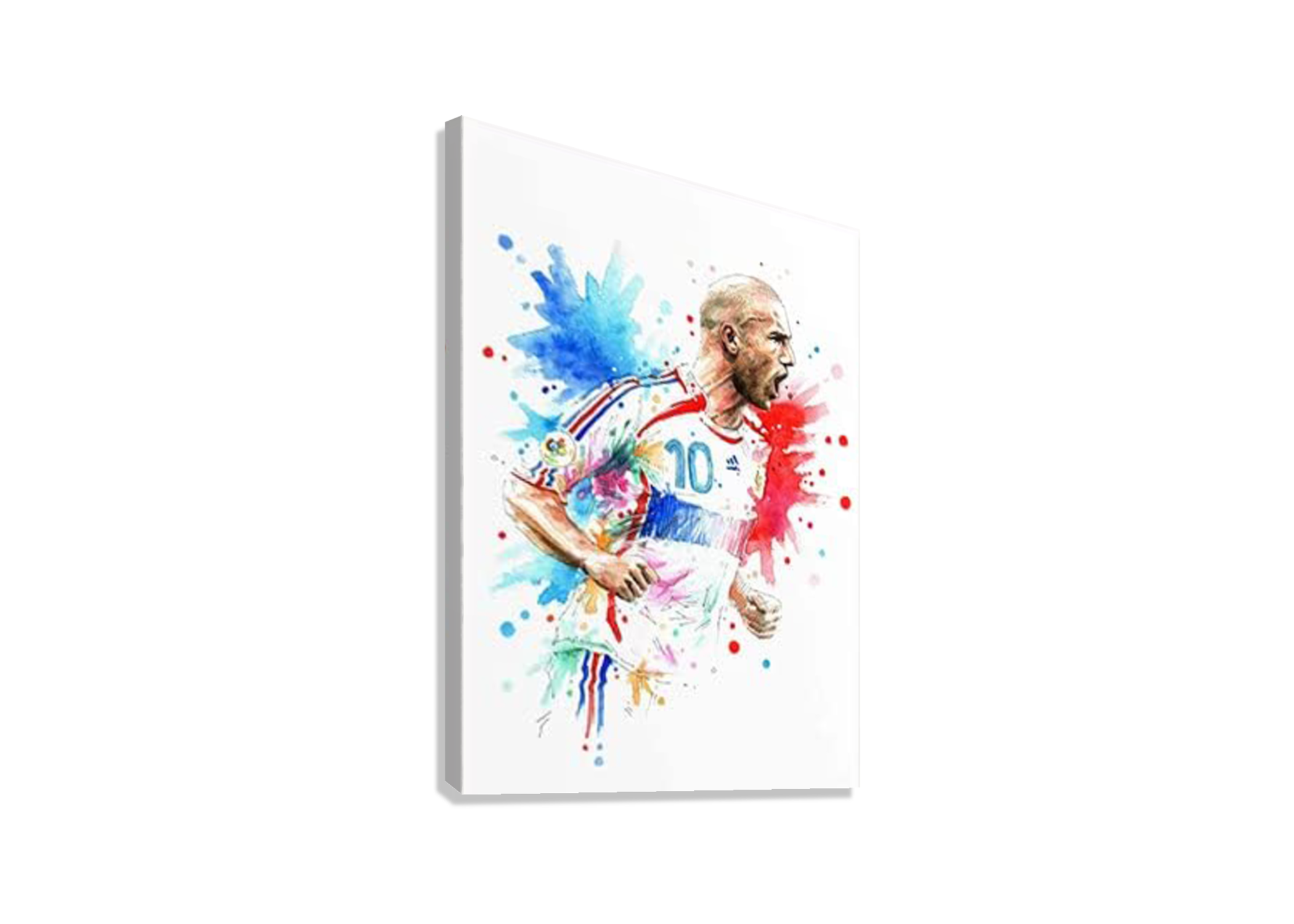 ZIDANE CANVAS POSTER