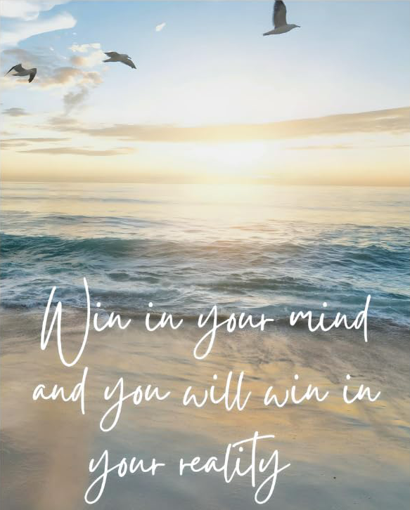 MOTIVATIONAL CANVAS POSTER WIN IN YOUR MIND