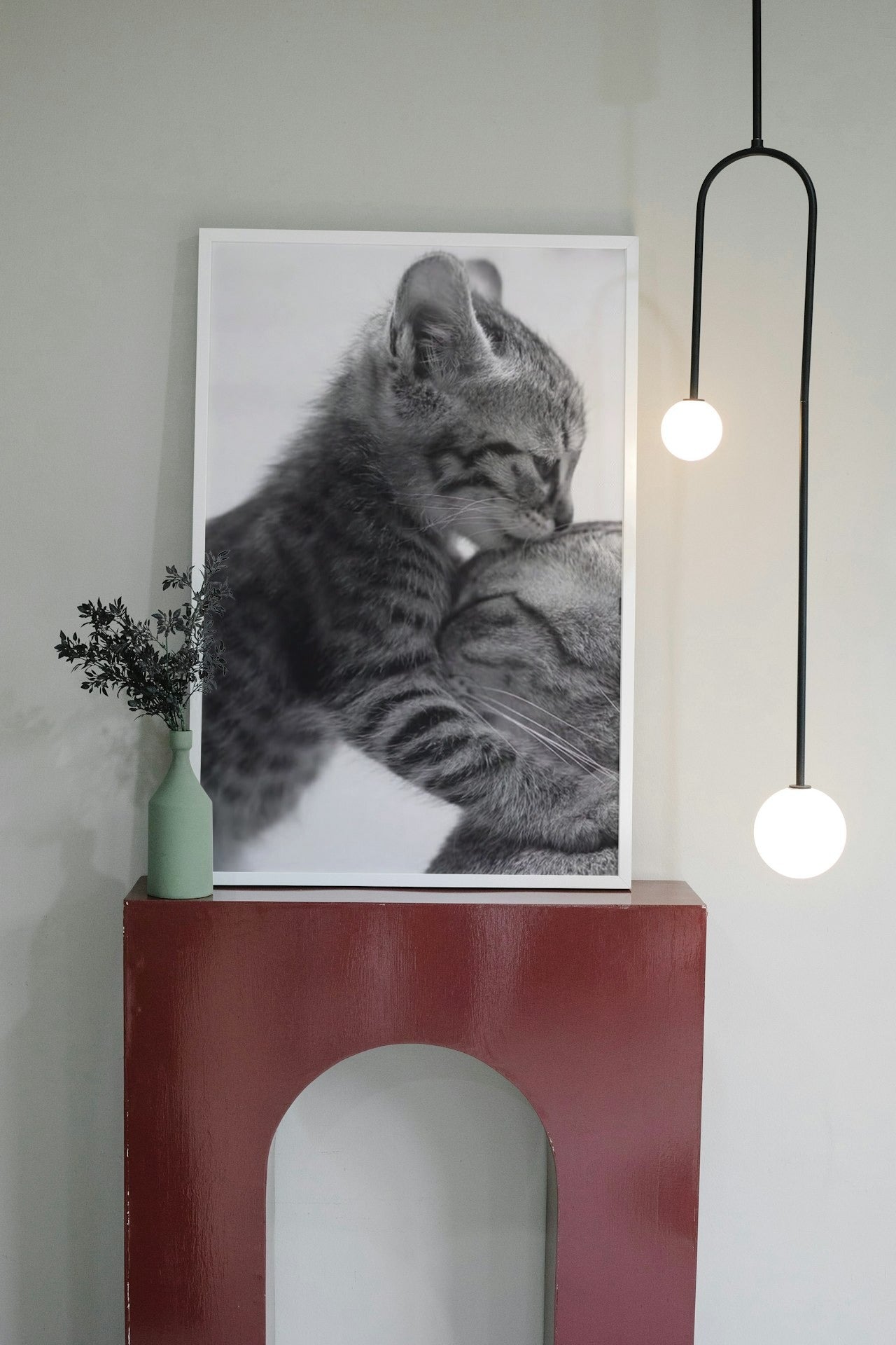 CUTE KITTEN CANVAS POSTER