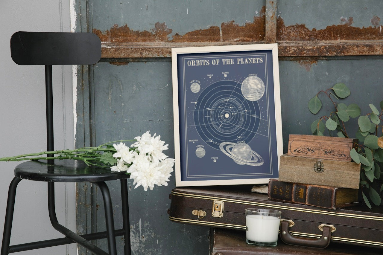 ASTRONOMY CANVAS POSTER