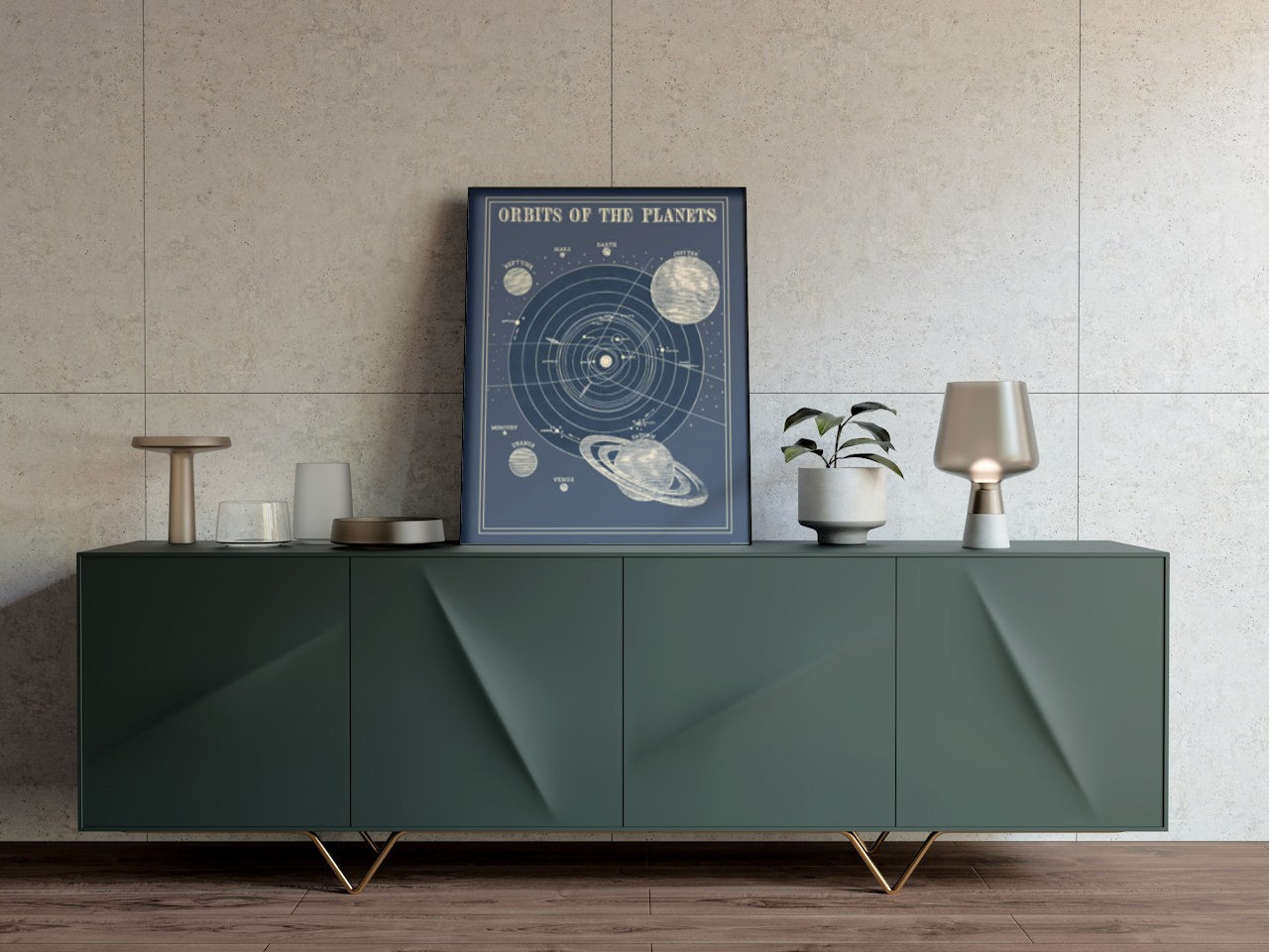 ASTRONOMY CANVAS POSTER