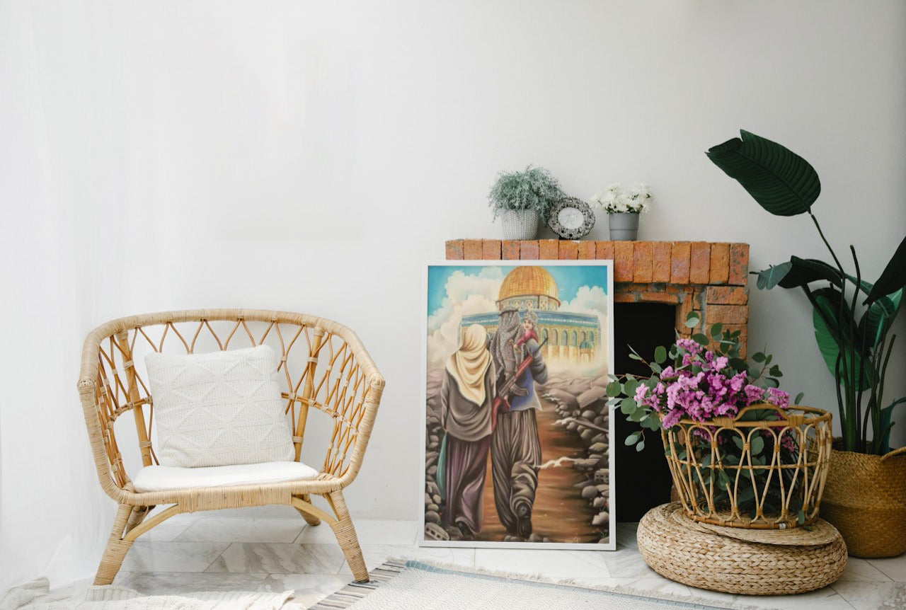 PALESTINIAN INSPIRED CANVAS POSTER