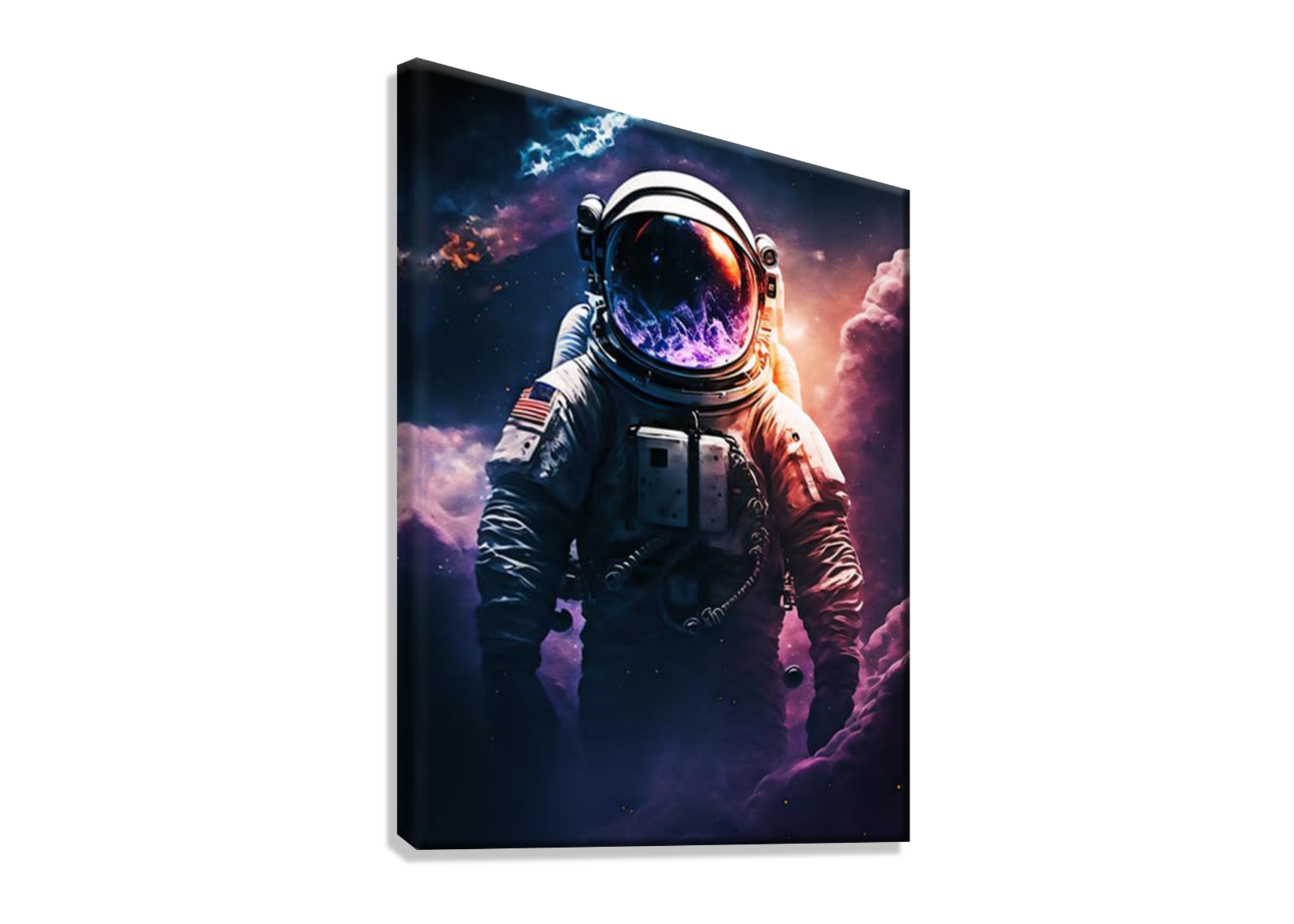 ASTRONUT GALAXY CANVAS POSTER
