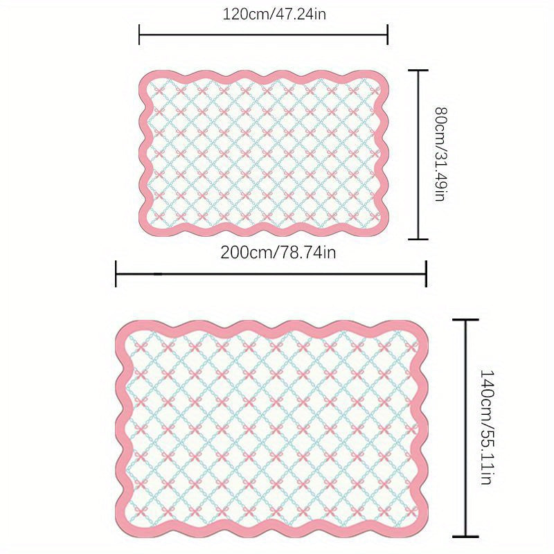 RED IRREGULAR 2 RUG view 5