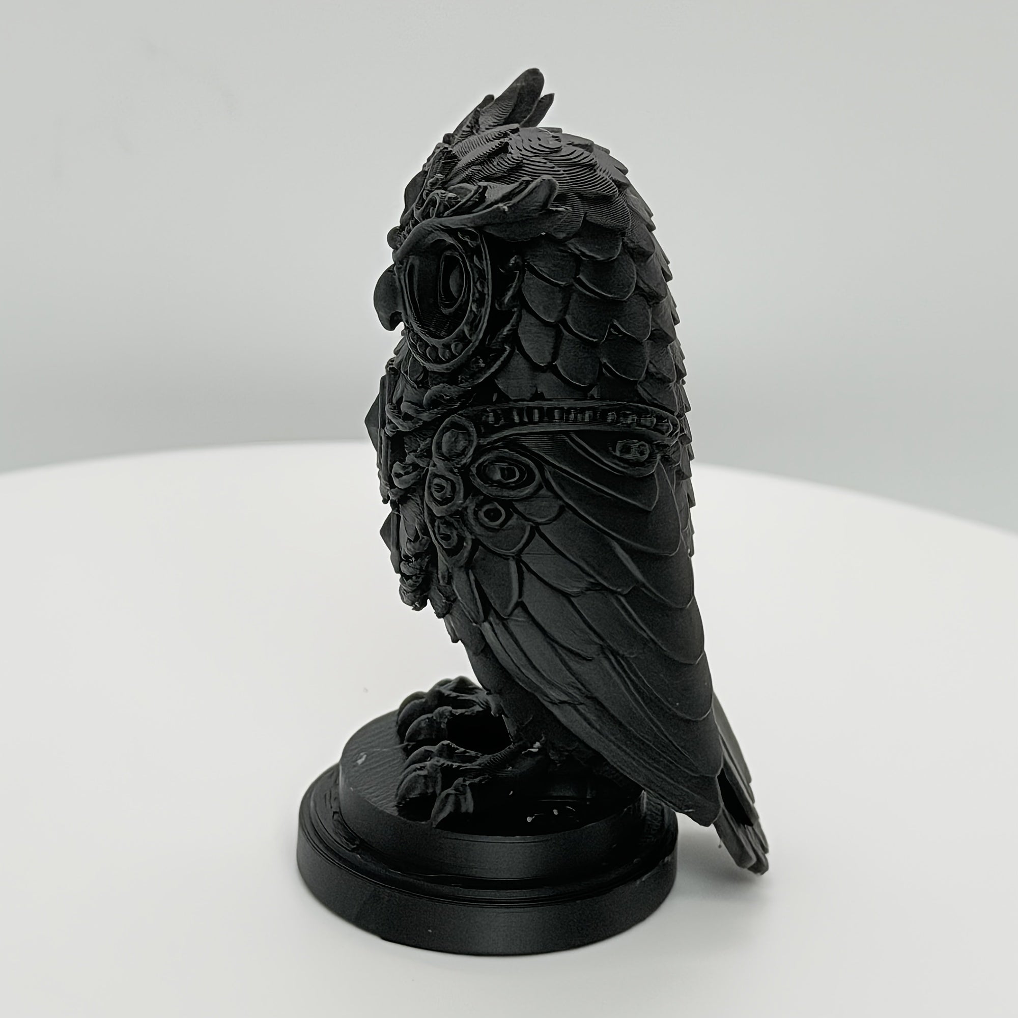 Tnessential D Exquisite Fantasy Owl Statue 3D Decor