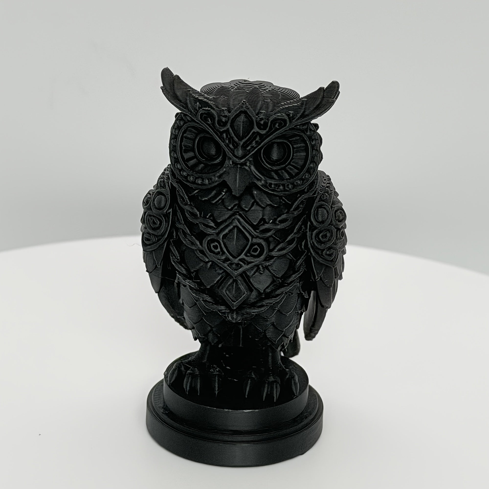 Tnessential D Exquisite Fantasy Owl Statue 3D Decor