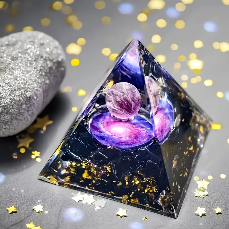 Tnessential Pure Handmade Pyramid Ornament 3D Decor