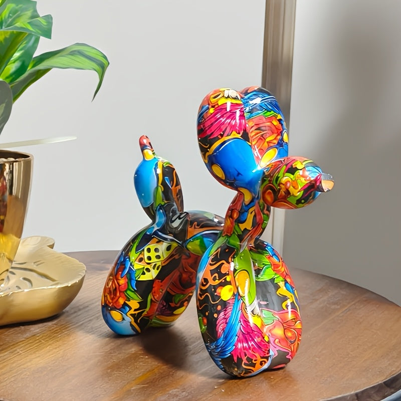 Tnessential Creative Balloon Dog Decor Ins Style Light Luxury Ornament 3D Decor