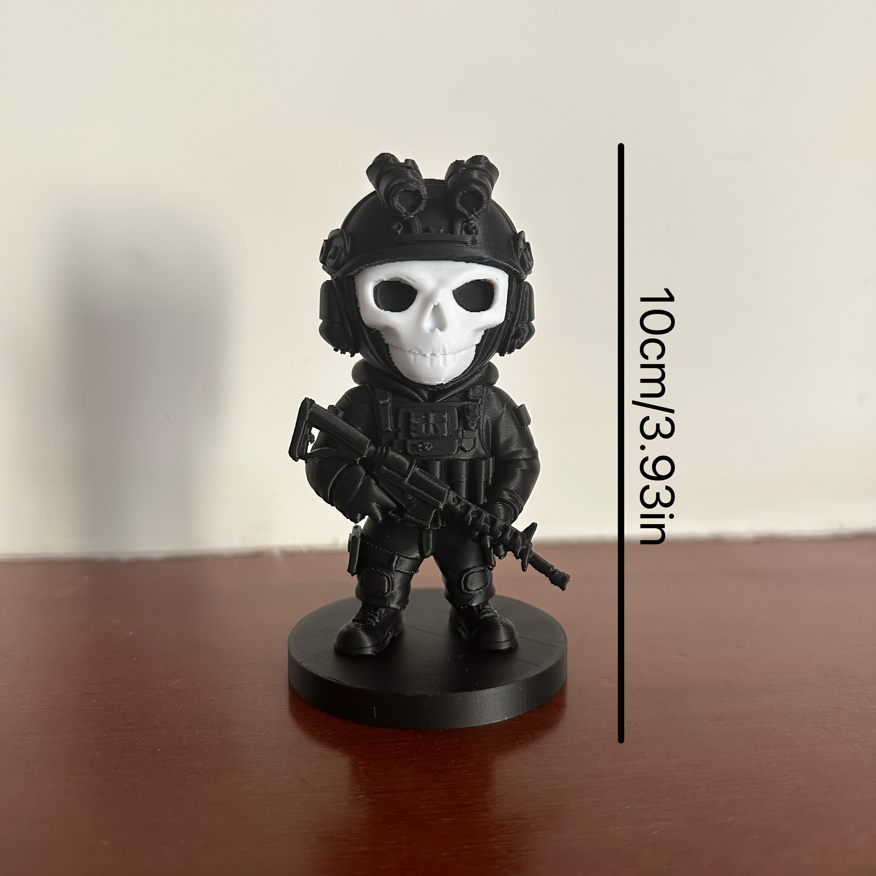 Tnessential Specter Soldier Statue Ornament 3D Decor