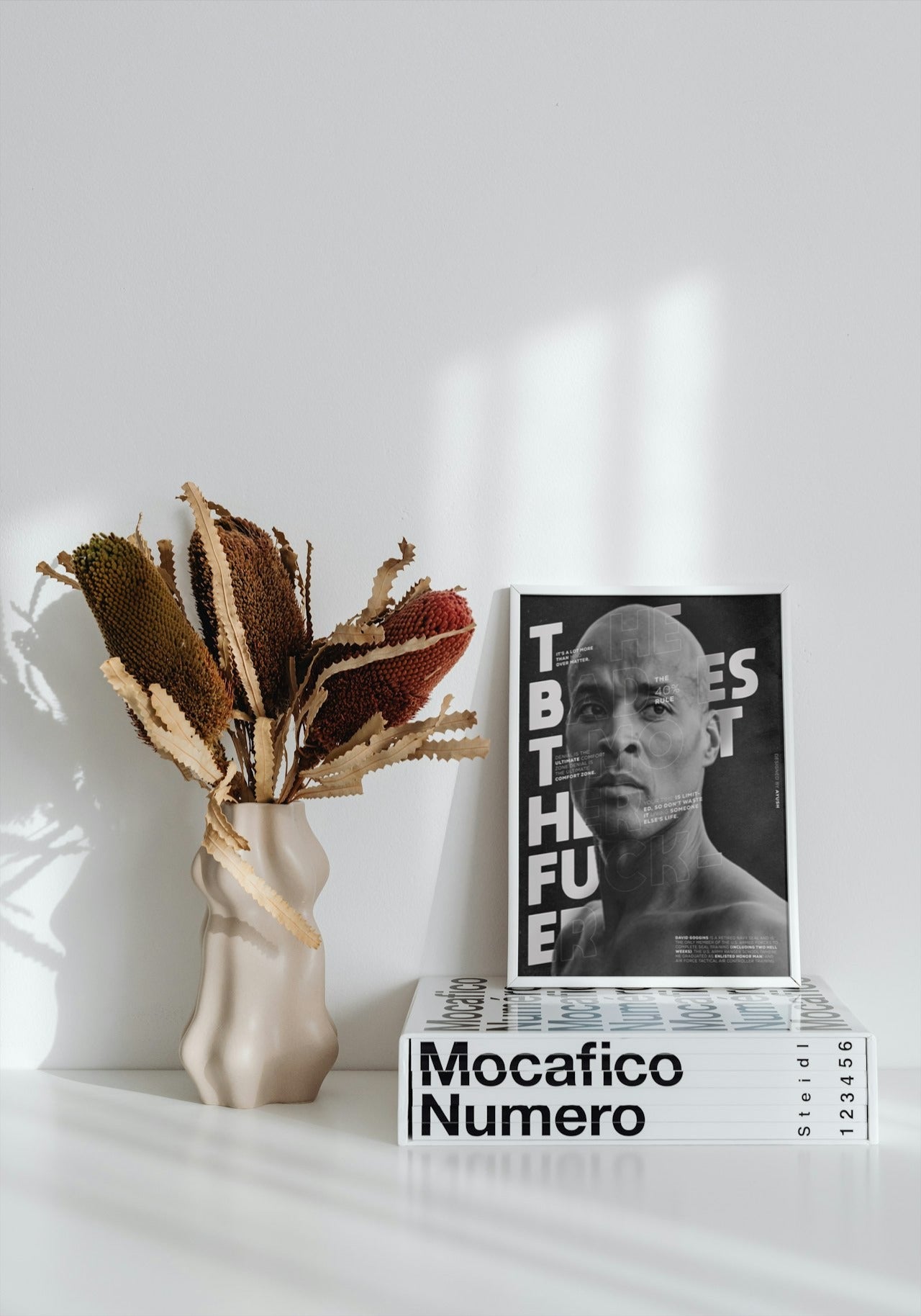 DAVID GOGGINS CANVAS POSTER
