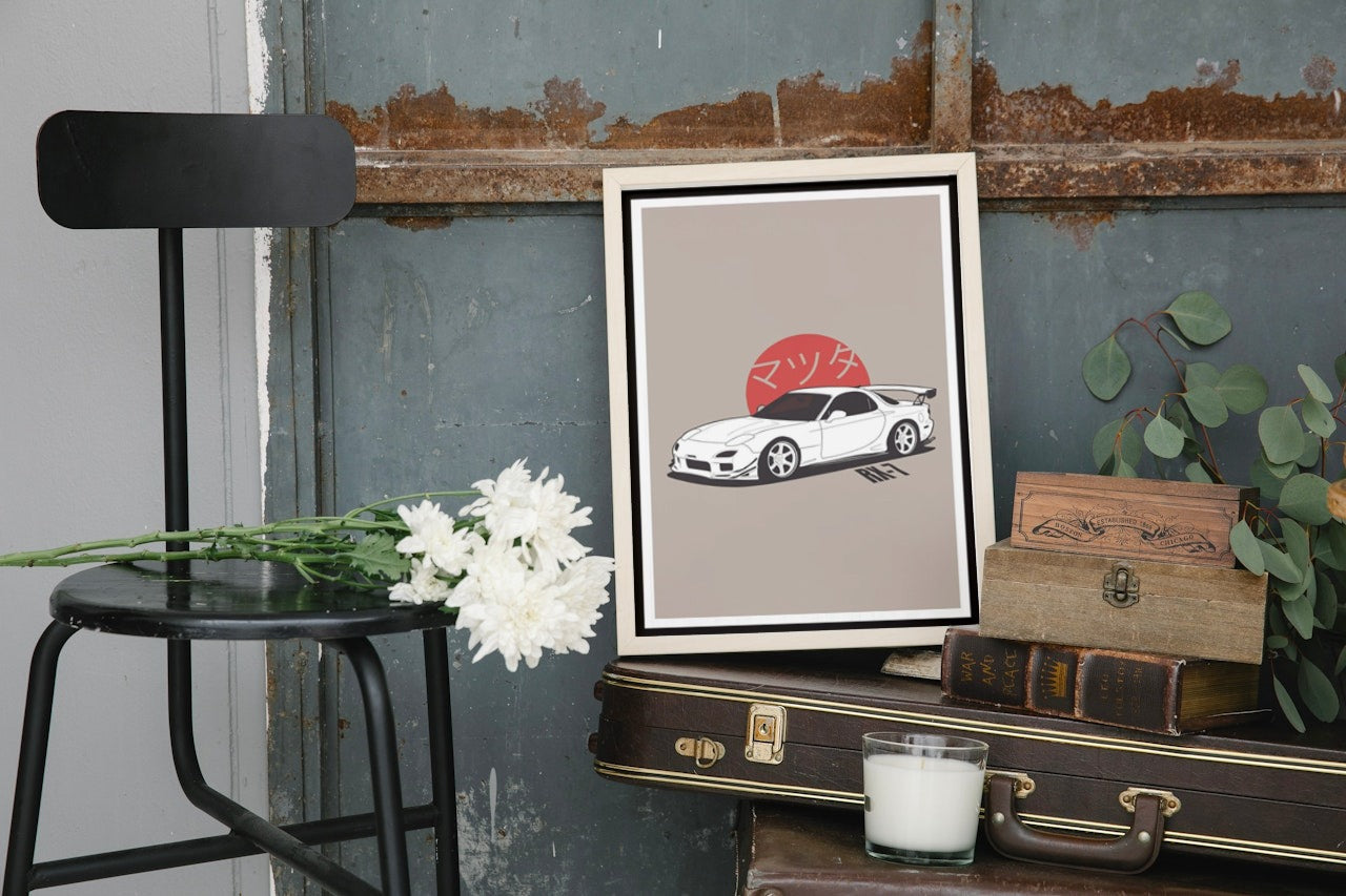 JDM CAR CANVAS POSTER