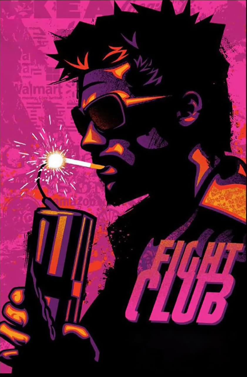 FIGHT CLUB CANVAS POSTER