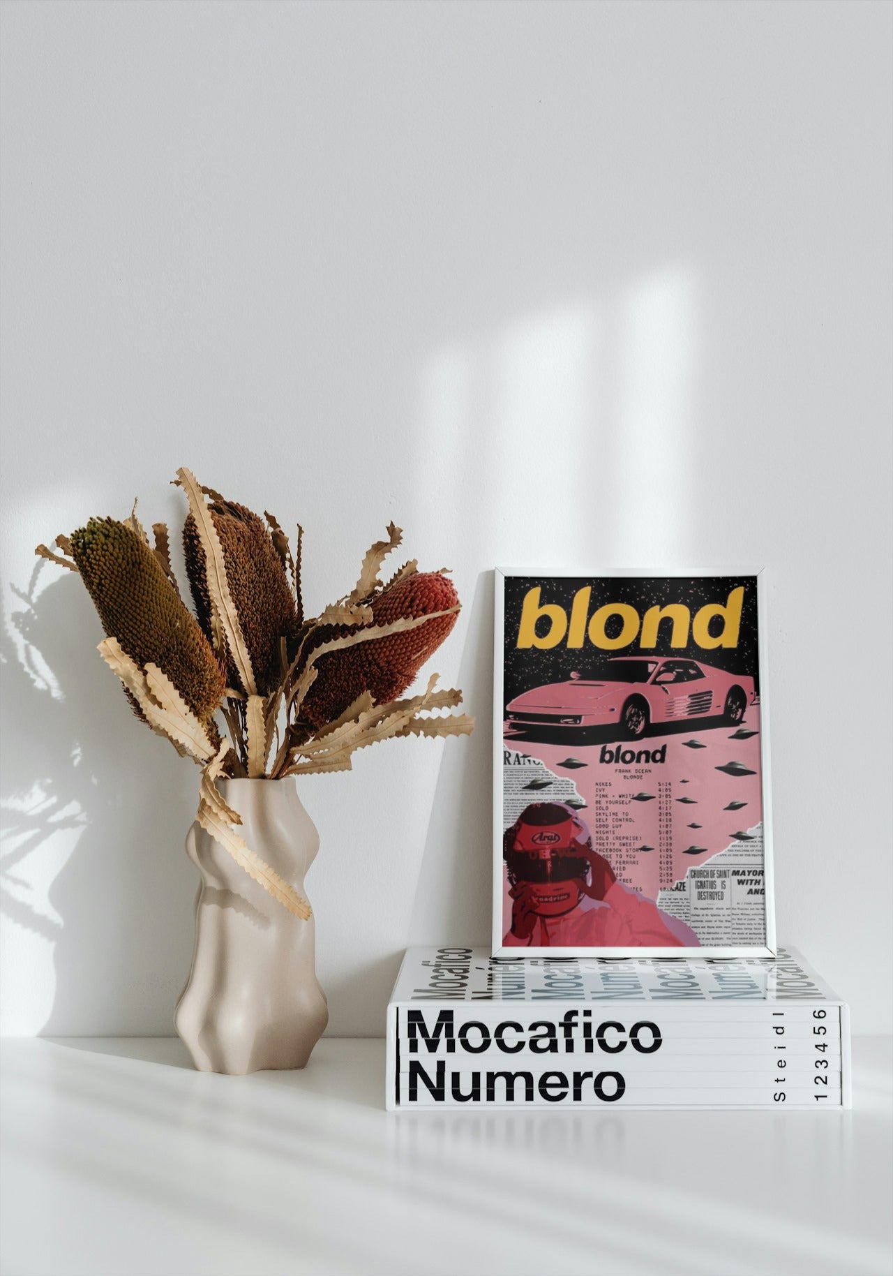 FRANK OCEAN BLOND CANVAS POSTER