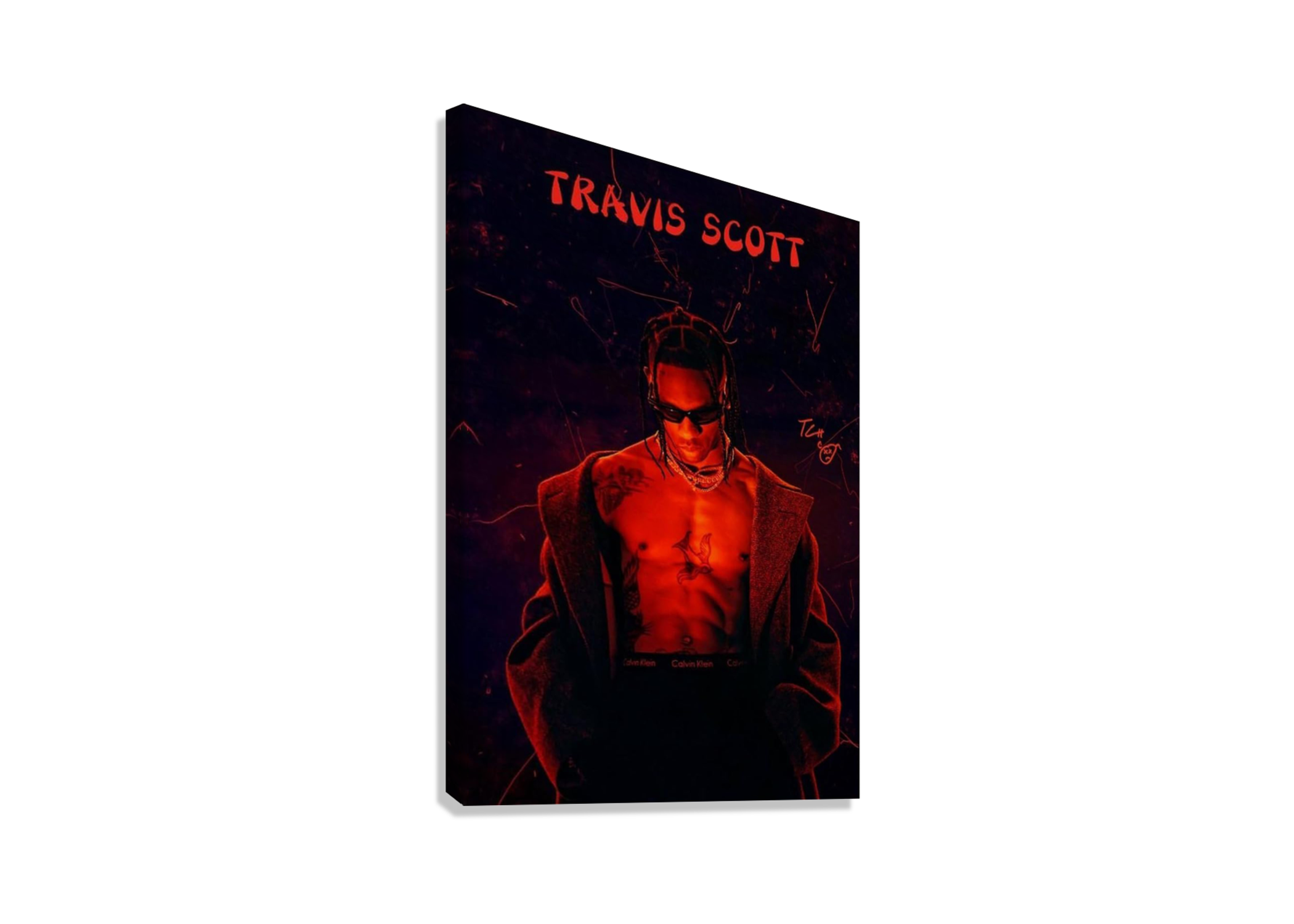 TRAVIS SCOTT CANVAS POSTER