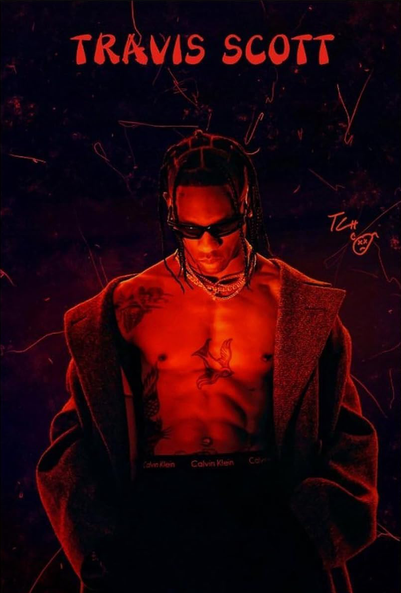 TRAVIS SCOTT CANVAS POSTER