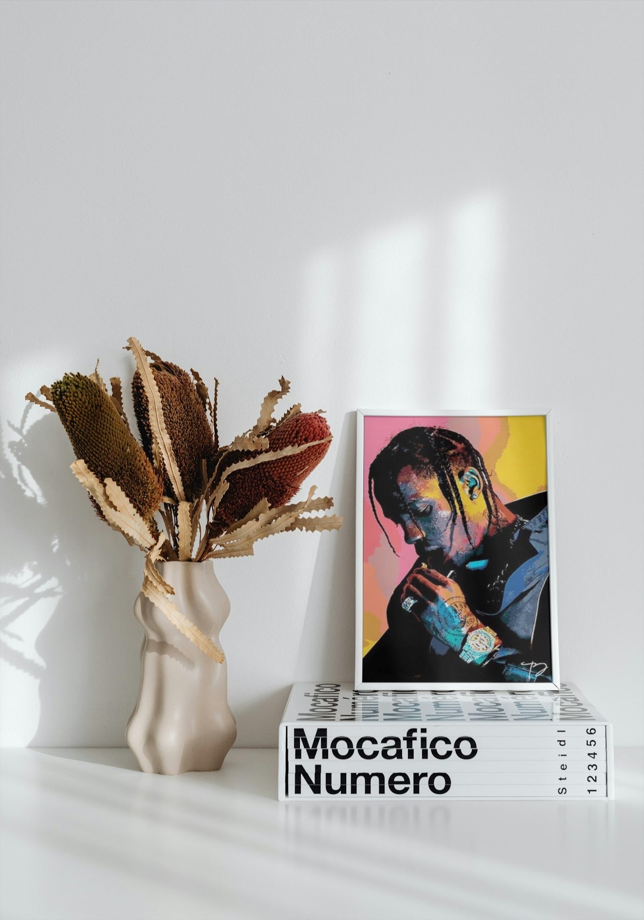 TRAVIS SCOTT GRAFITTI CANVAS POSTER