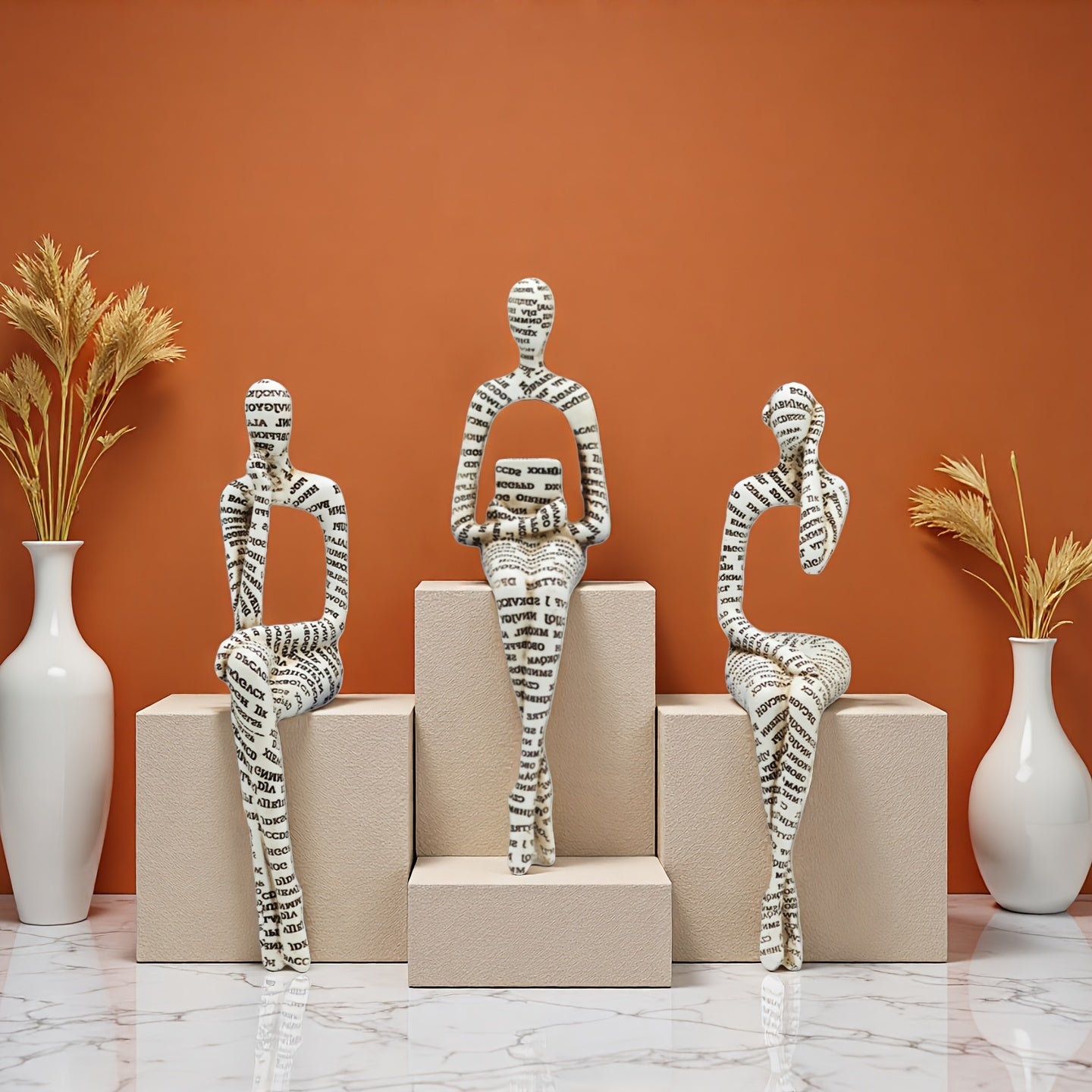Tnessential Philosophy Figurines 3D Decor