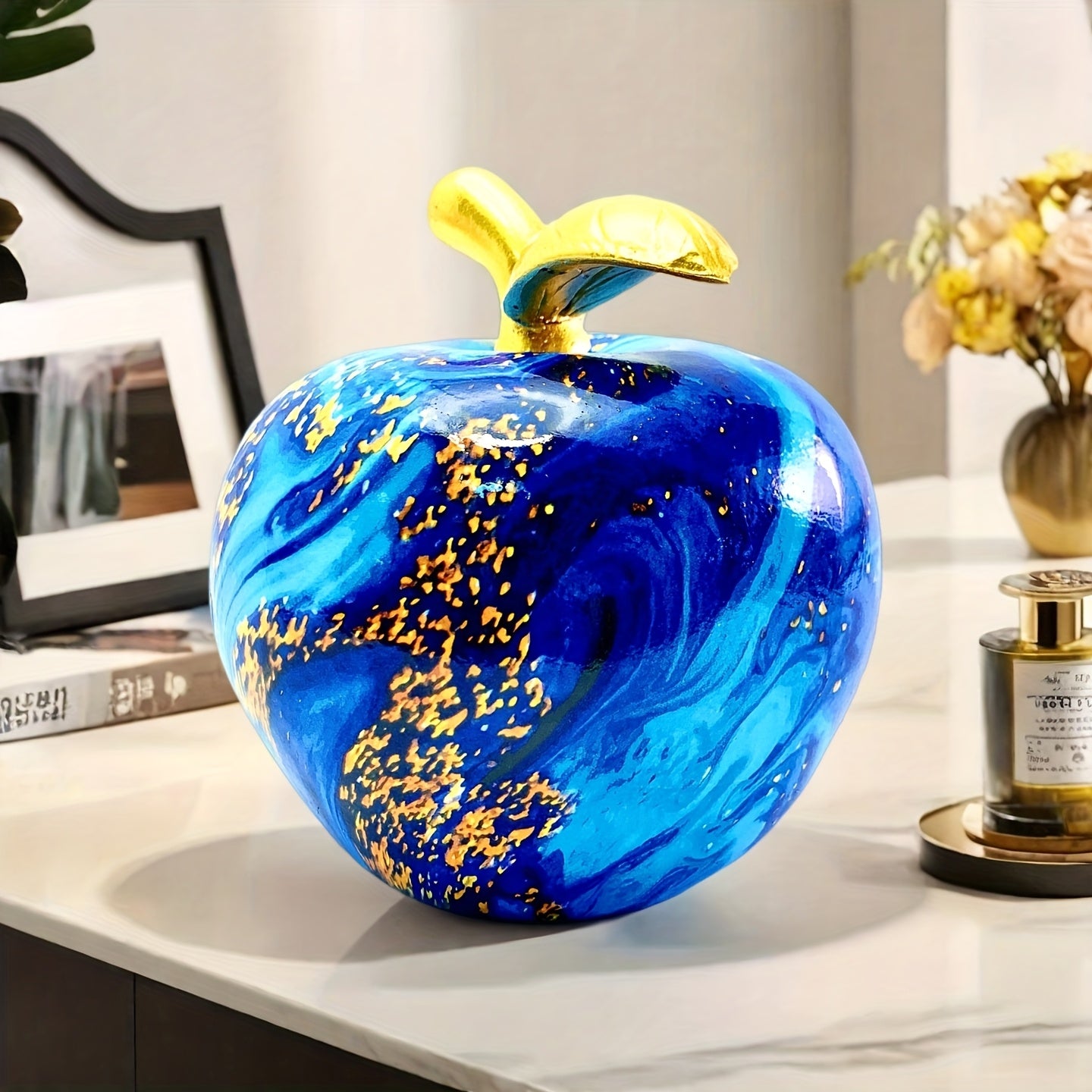 Tnessential Artistic Ornament Shaped Like an Apple 3D Decor