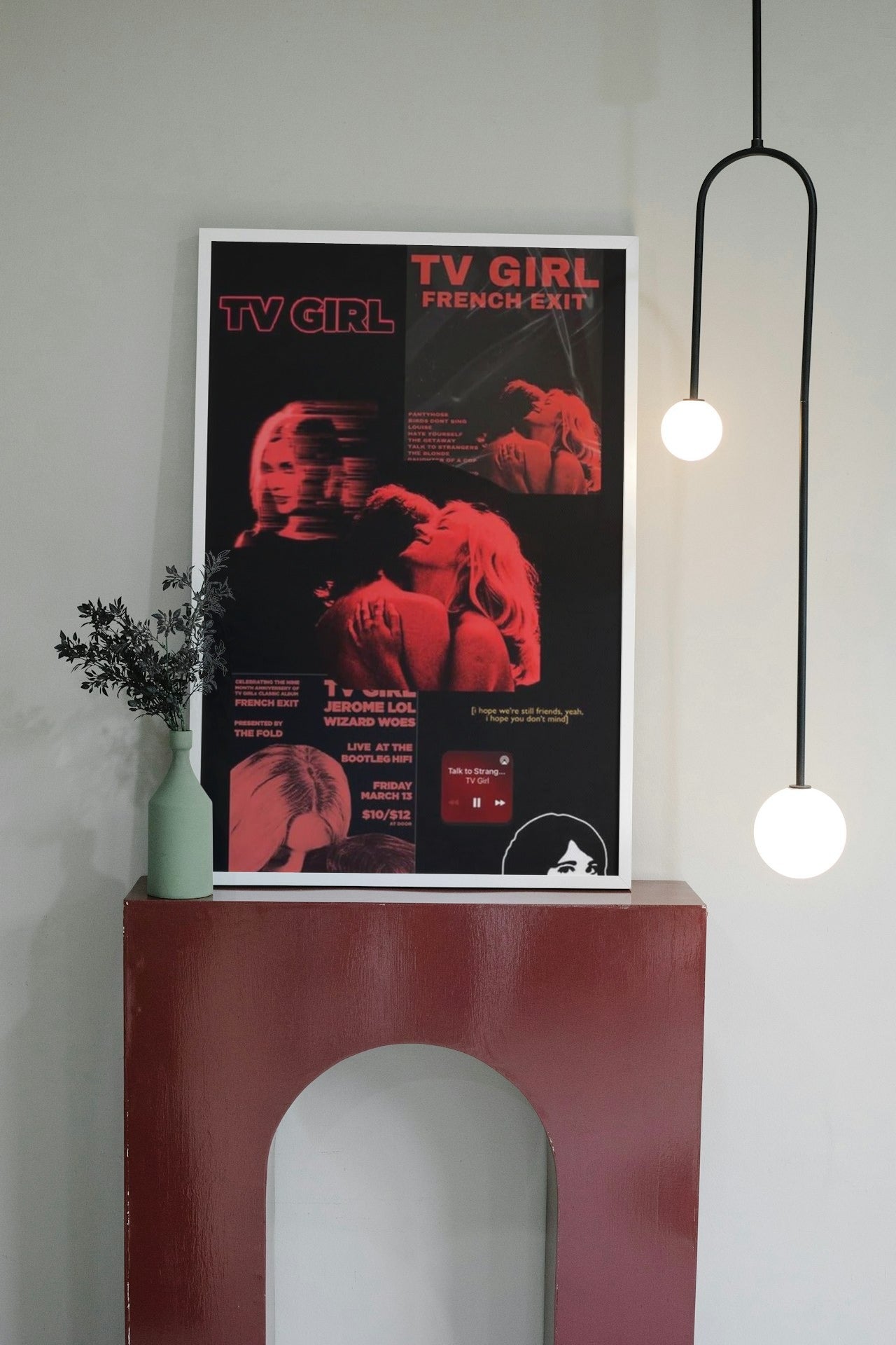 TV GIRL "FRENCH EXIT " CANVAS POSTER
