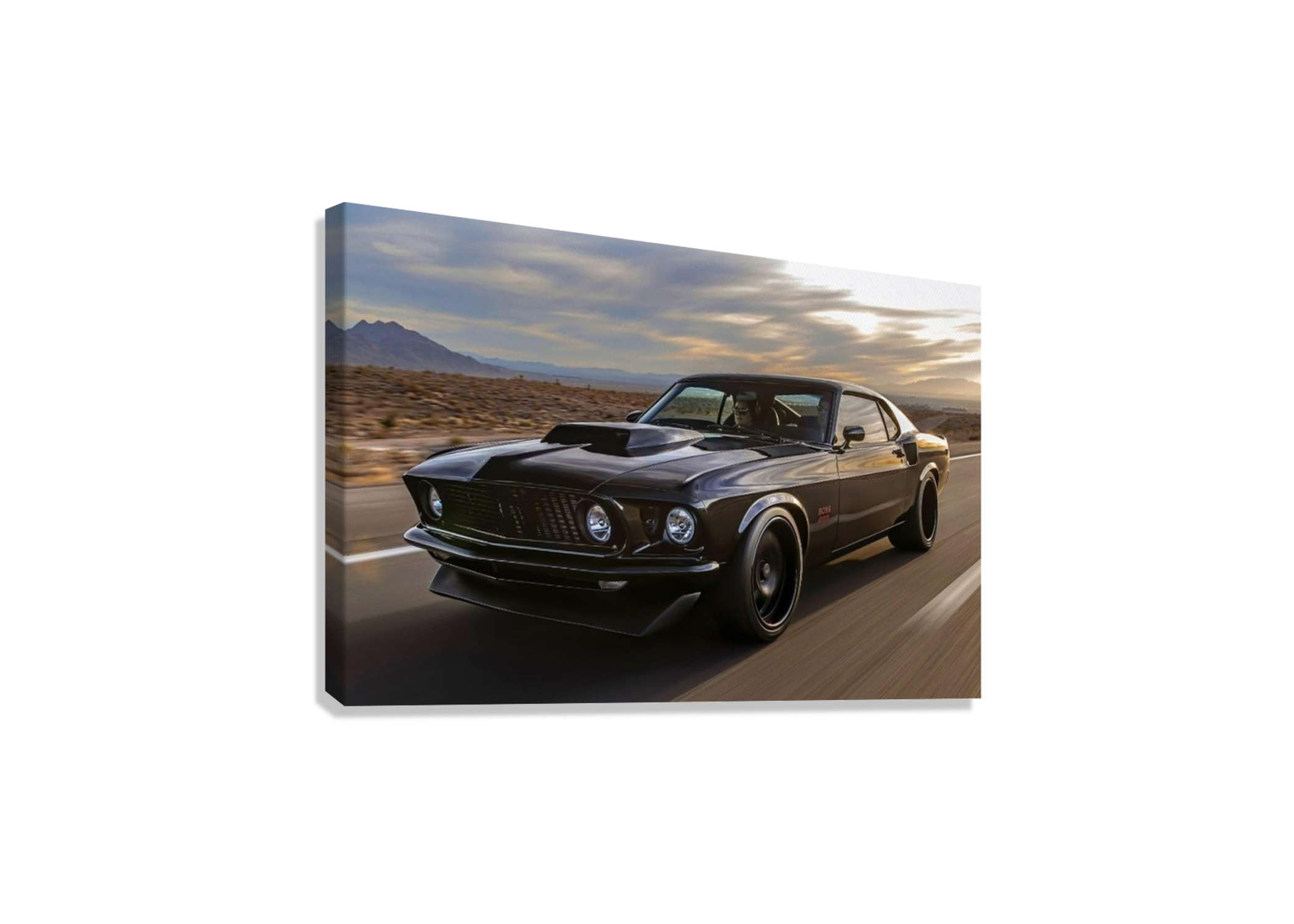 MUSTANG CANVAS POSTER
