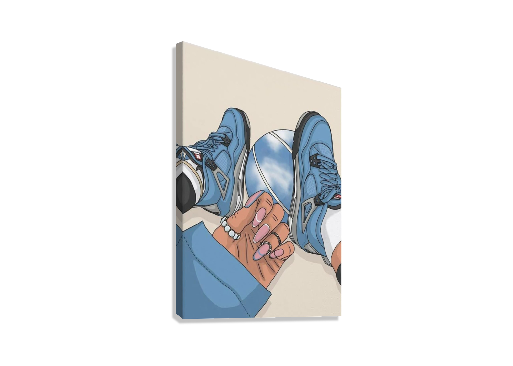 SHOES CANVAS POSTER