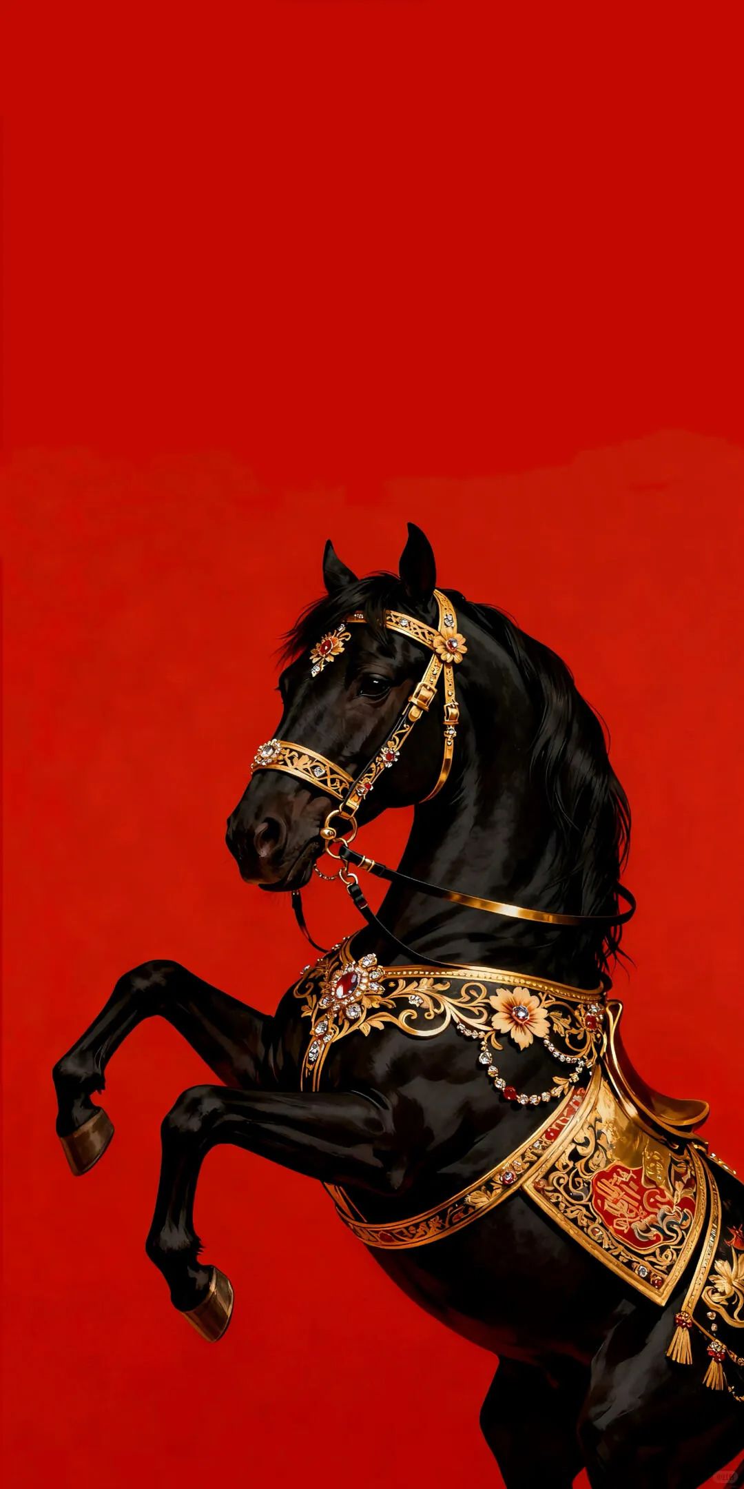 MAJESTIC STALLION LUXURY CANVAS POSTER