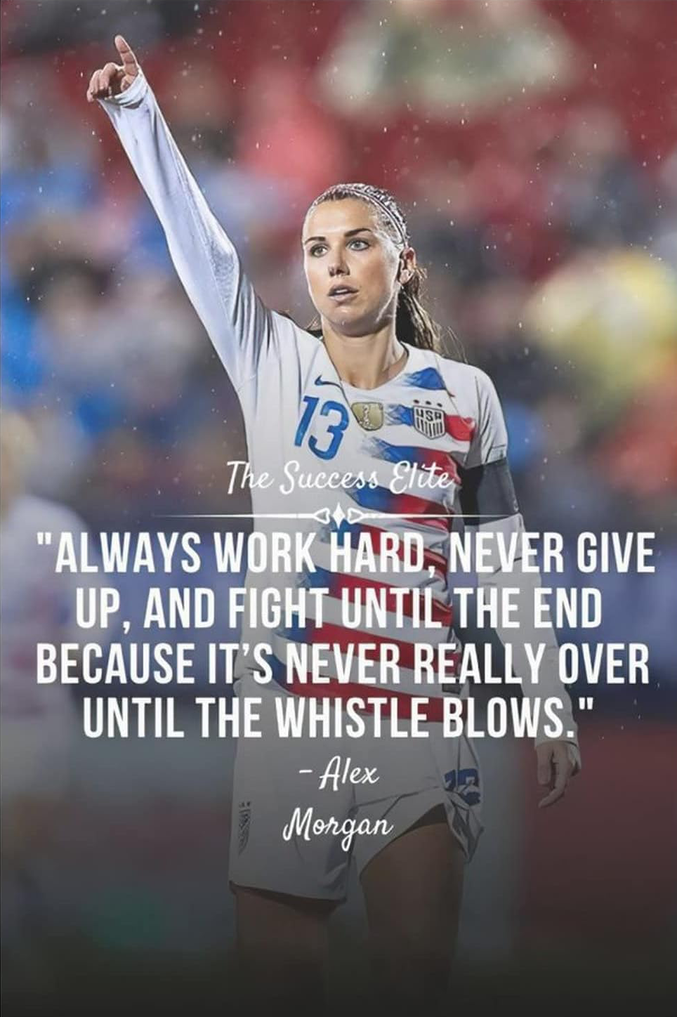 ALEX MORGAN CANVAS POSTER