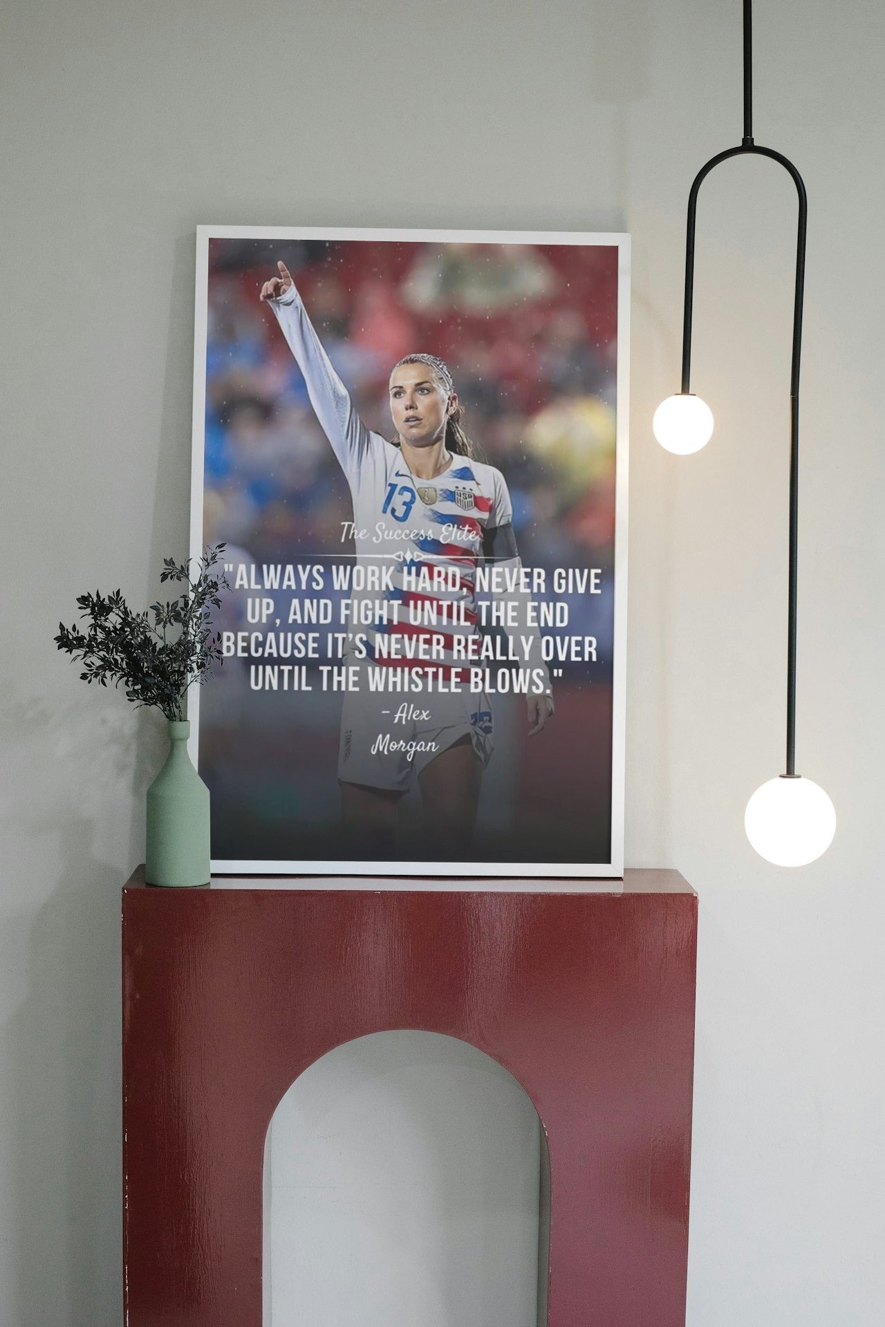 ALEX MORGAN CANVAS POSTER