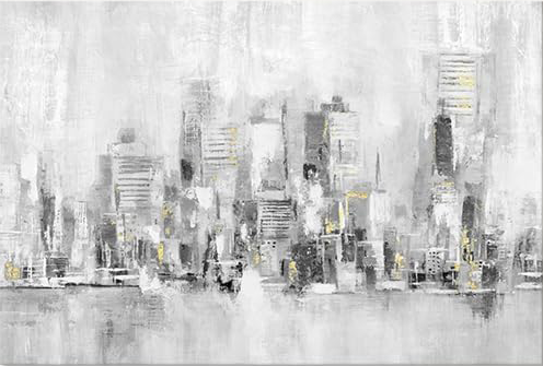 ABSTARCT CANVAS PAINTING POSTER