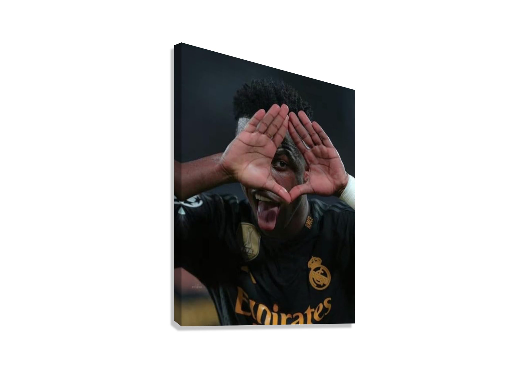 VINICIUS JUNIOR FOOTBALL CANVAS POSTER