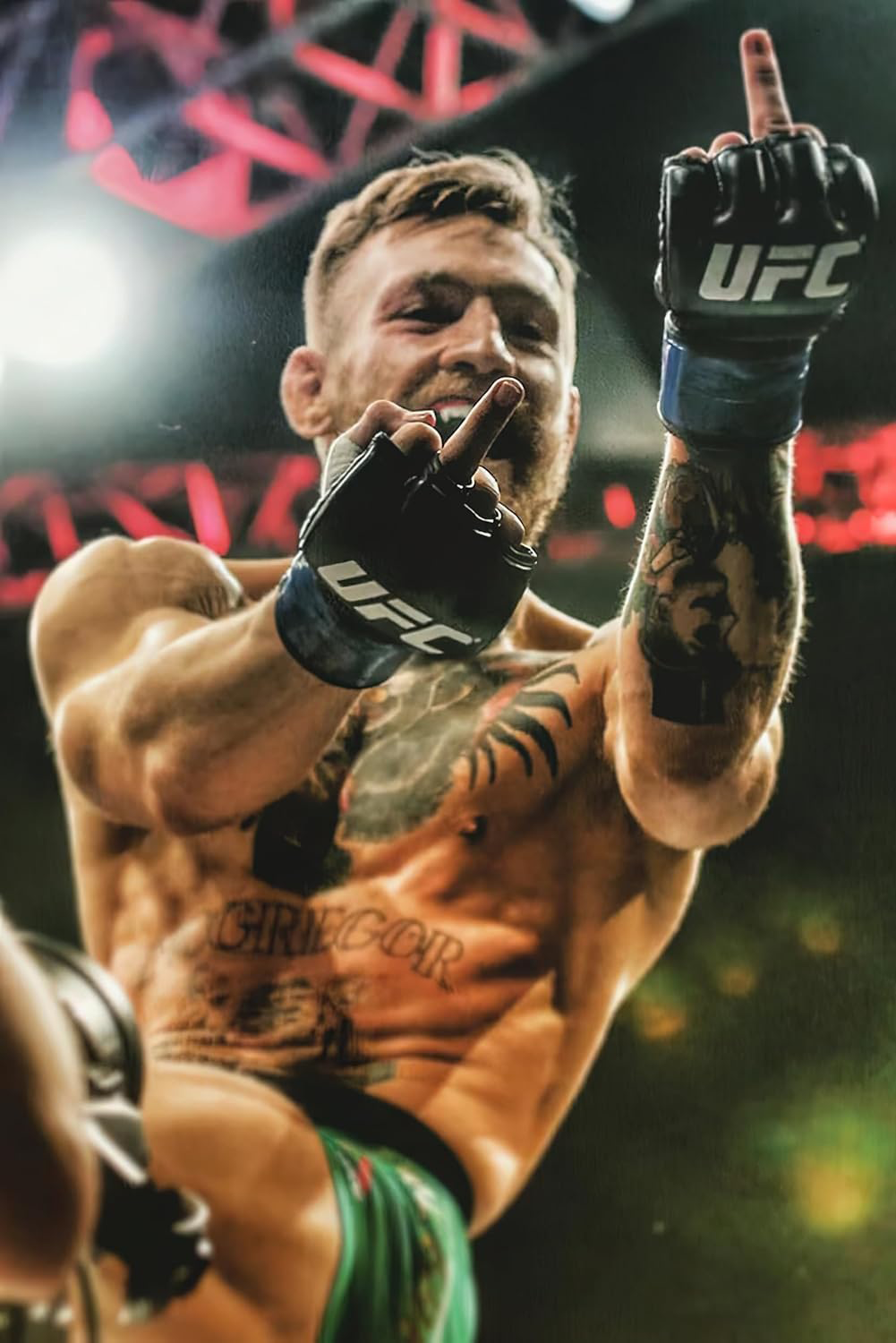 UFC CONOR MCGREGOR CANVAS POSTER