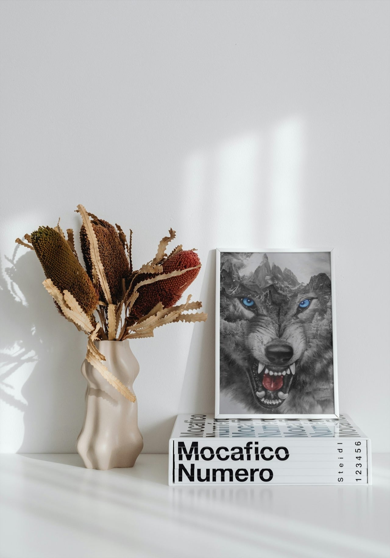 WOLF CANVAS POSTER
