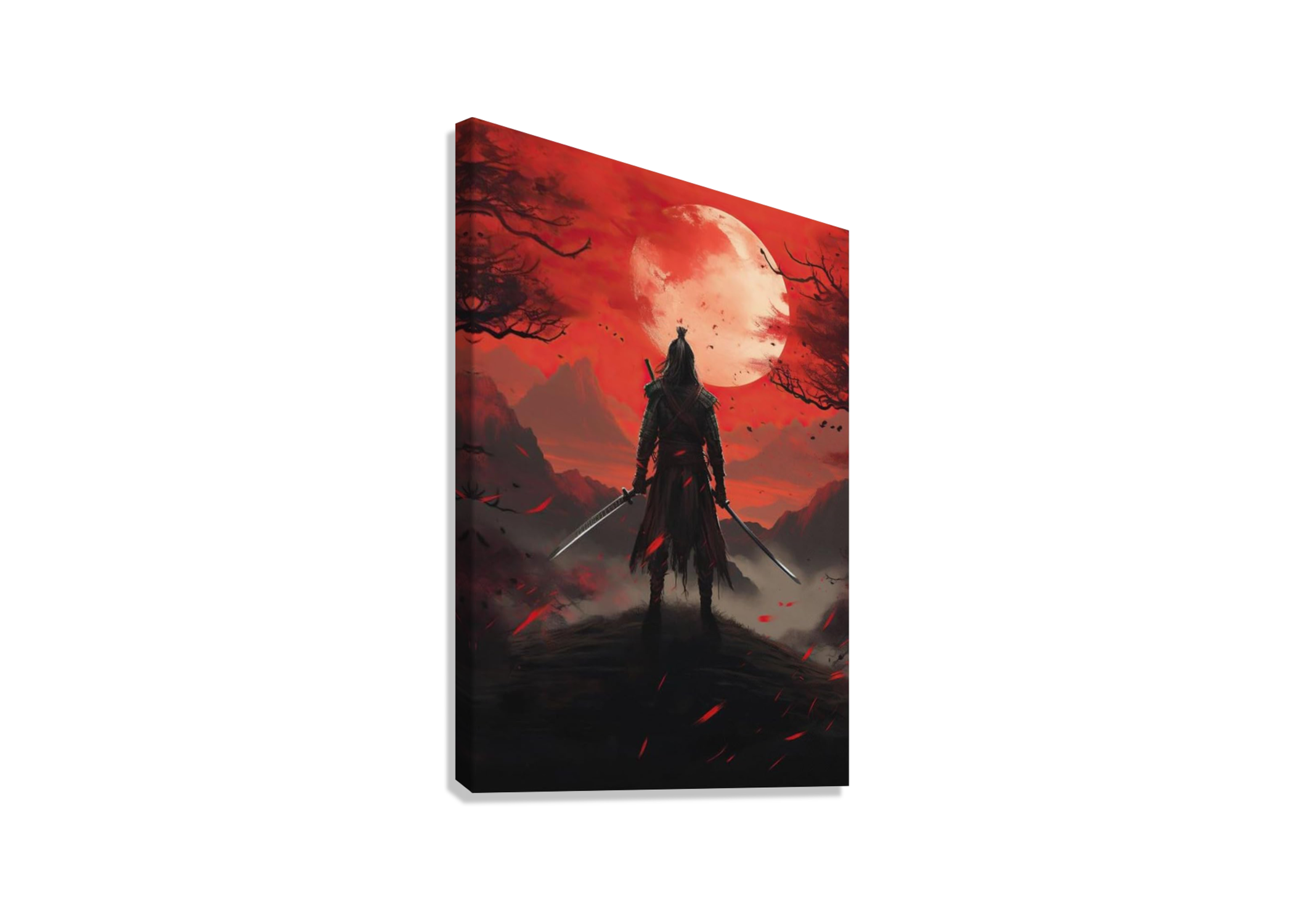 ANIME SAMURAI CANVAS POSTER