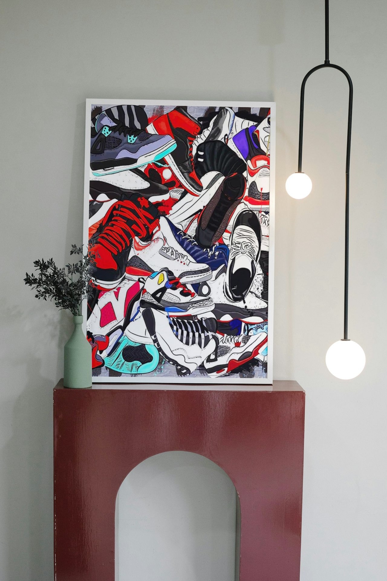 HYPE BEAST SHOES CANVAS POSTER