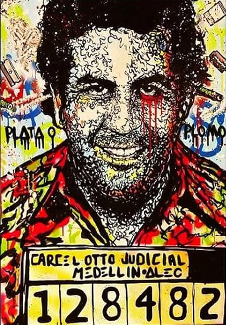 PABLO ESCOBAR CANVAS POSTER